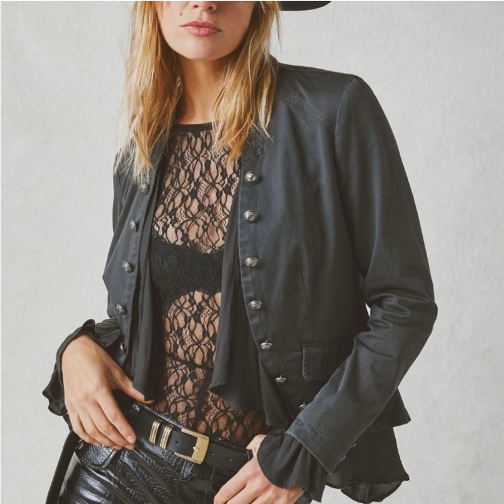 Free People – Ruffles Romance Jacket